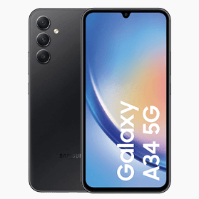 Samsung Galaxy A34 5G 128 Go Noir (Double SIM)