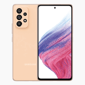 Refurbished Samsung Galaxy A53 5G 128GB Oranje (Dual Sim)                            
                            
