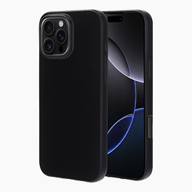 Zwarte beschermhoes iPhone 16 Pro Max