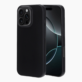 Zwarte beschermhoes iPhone 16 Pro
