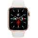 
Apple Watch Series 5 44 mm Or 4G reconditionnée en aluminium avec bracelet sport blanc

                            