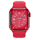 Refurbished Apple Watch Series 8 41mm aluminium rood wifi met rood sportbandje                            