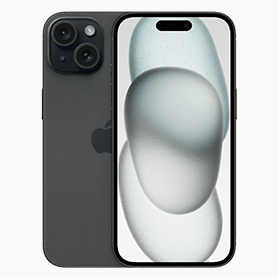iPhone 15 Plus reconditionné 128 Go Noir