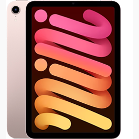 Reconditionné iPad Mini 6 64 Go rose Wi‑Fi + 5G