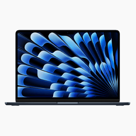 MacBook Air 15 pouces 4,05 GHz M3 10 cœurs 16 Go de RAM 512 Go Minuit (2024)