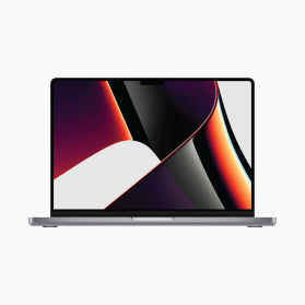 MacBook Pro 14 pouces M1 8 cœurs 8 Go de RAM 512 Go Gris sidéral  (2021)