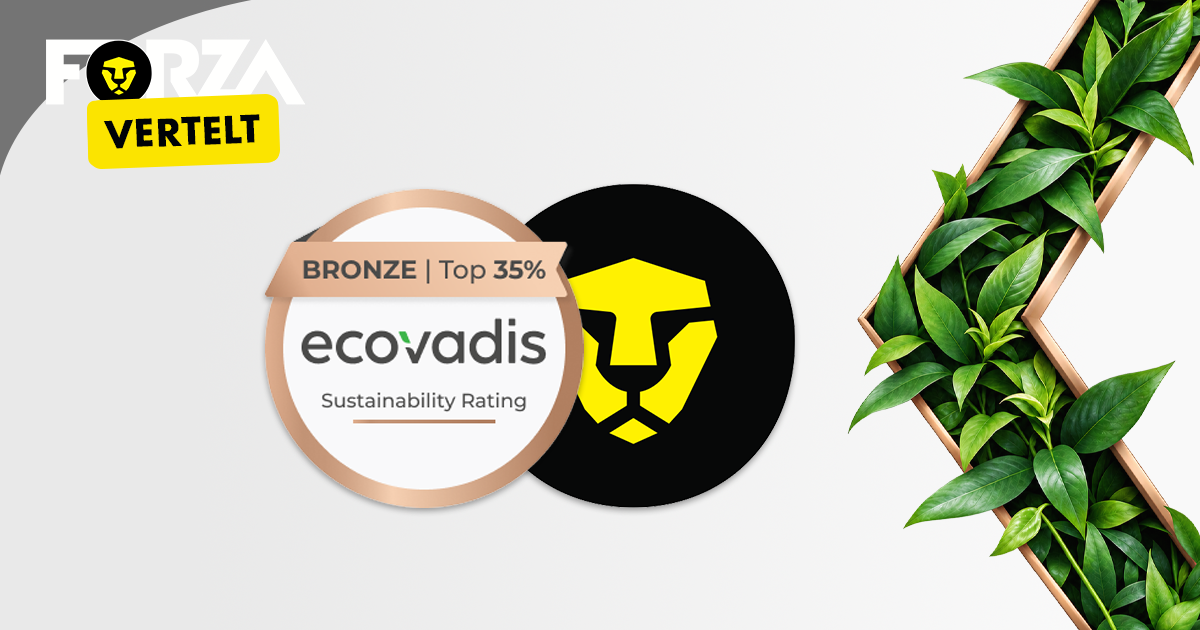 Forza Refurbished behaalt de bronzen EcoVadis medaille