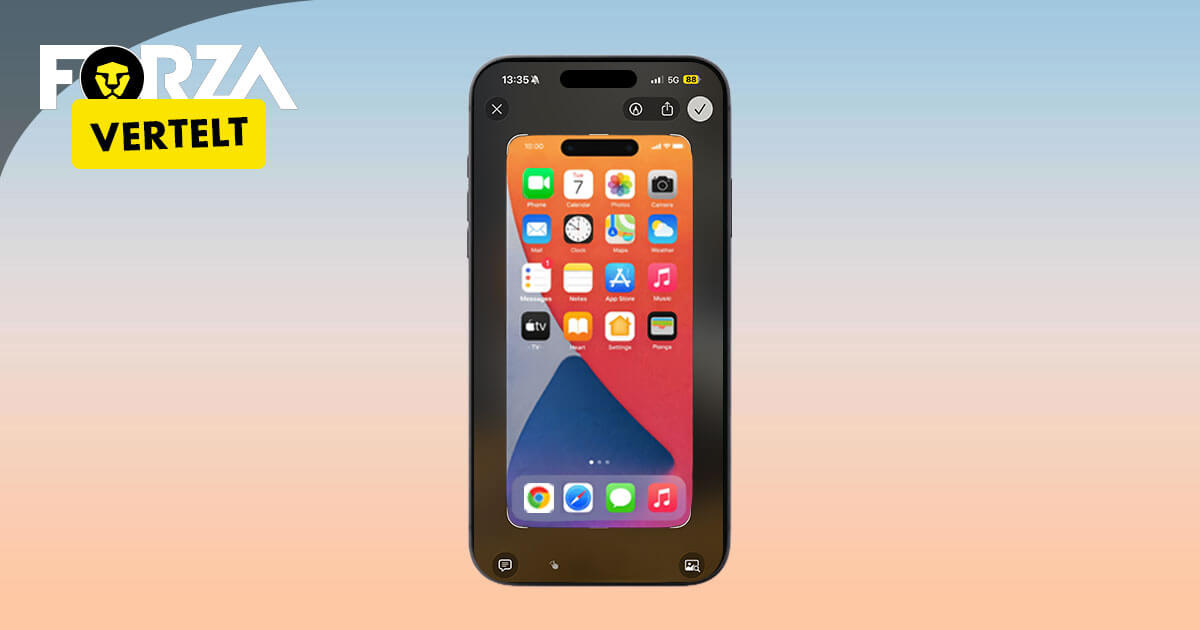 Een screenshot maken op iPhone en iPad, hoe doe je dat?