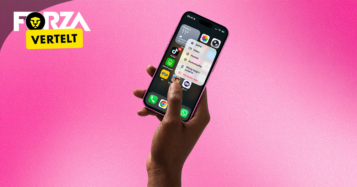 Haptic touch voor iPhone