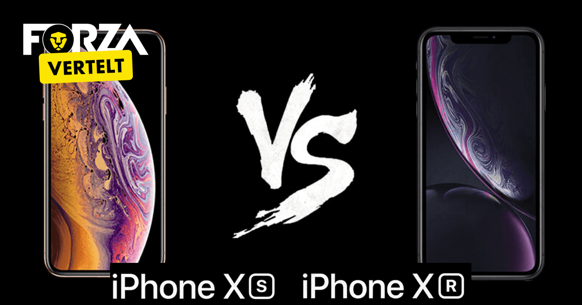 Het verschil tussen de iPhone XR en iPhone XS