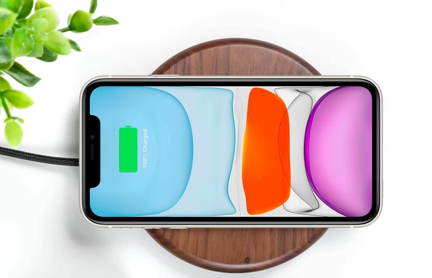 Draadloos opladen iphone 11 instellen