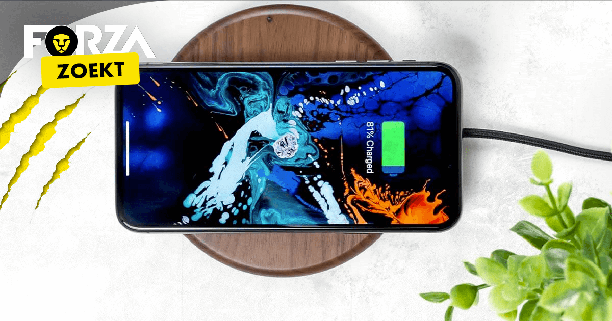 iPhone X draadloos opladen