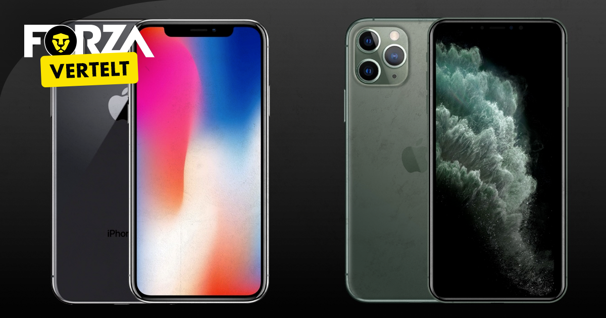 iphone 11 pro vs iphone x specs