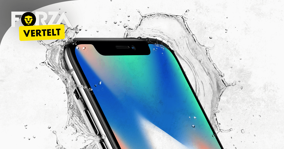 iPhone X waterdicht