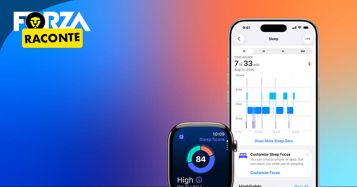 Suivi du sommeil avec l'Apple Watch