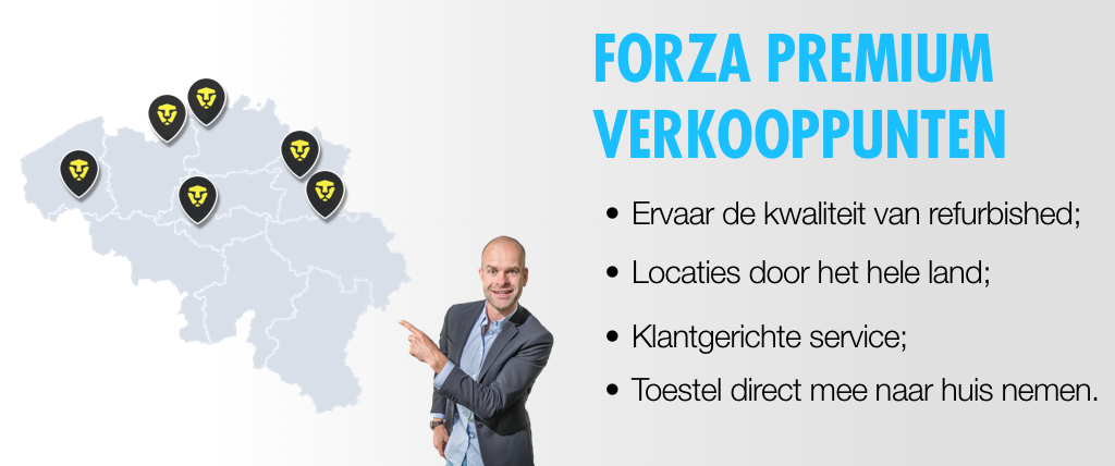 verkooppunten in BE