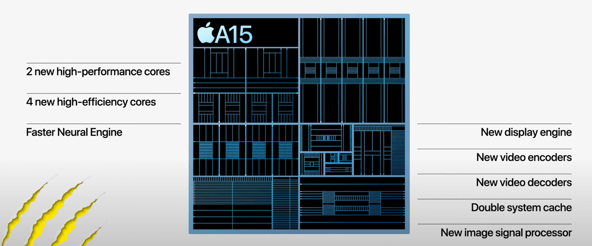 a 15 bionic chip