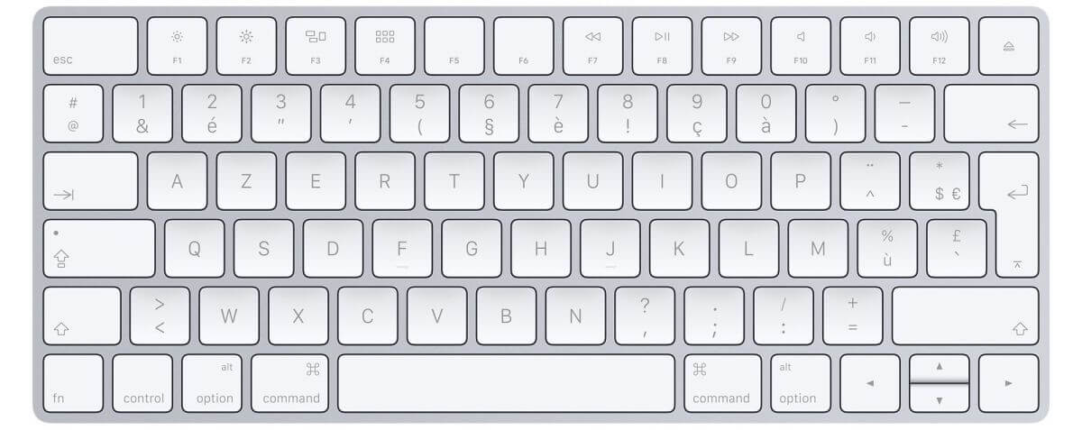 Vies Pijnboom Een hekel hebben aan Van Qwerty naar Azerty op een MacBook-toetsenbord