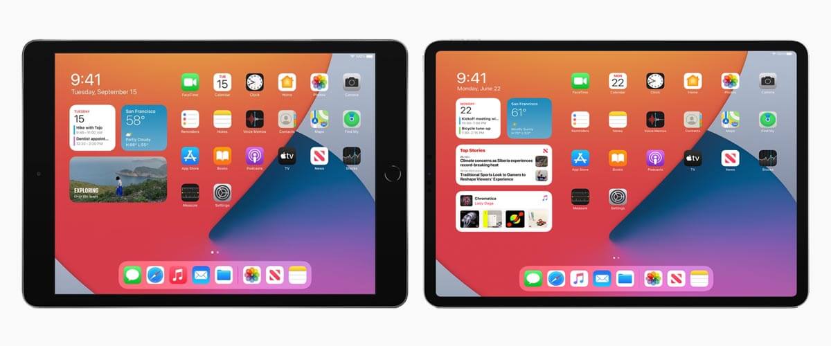 beeldscherm ipad air 2020 vs ipad 2020