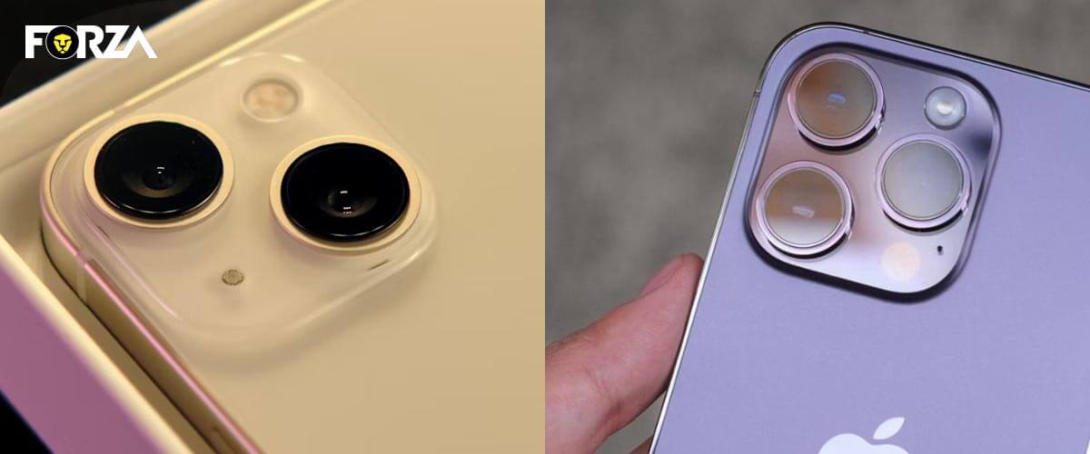 iPhone 14 Plus vs Pro camera