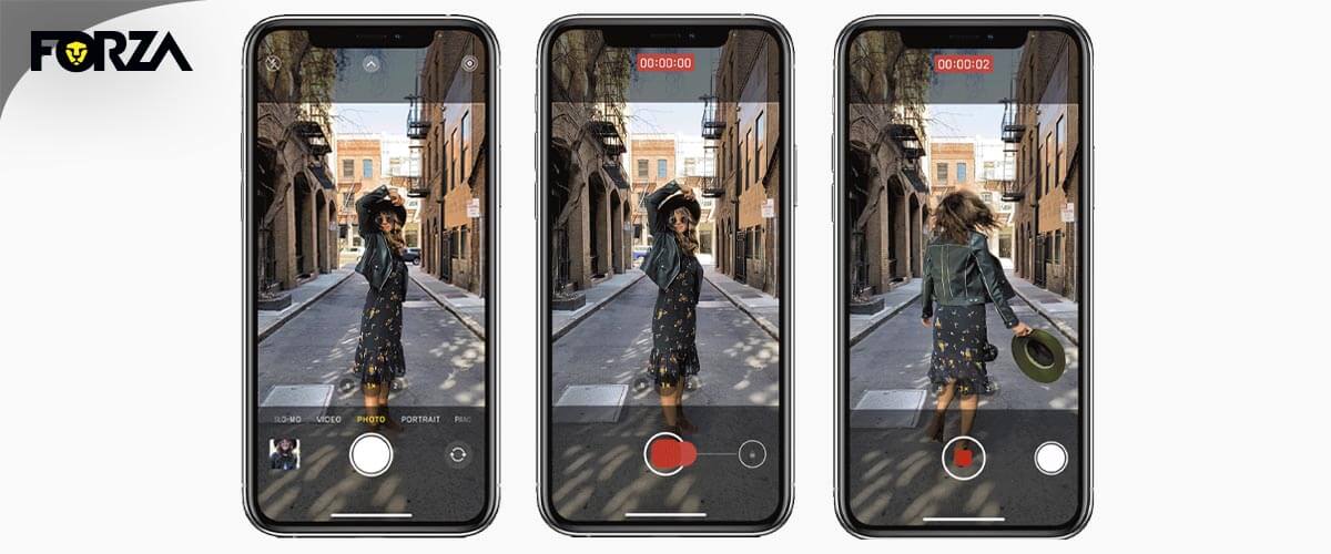 QuickTake sur iPhone