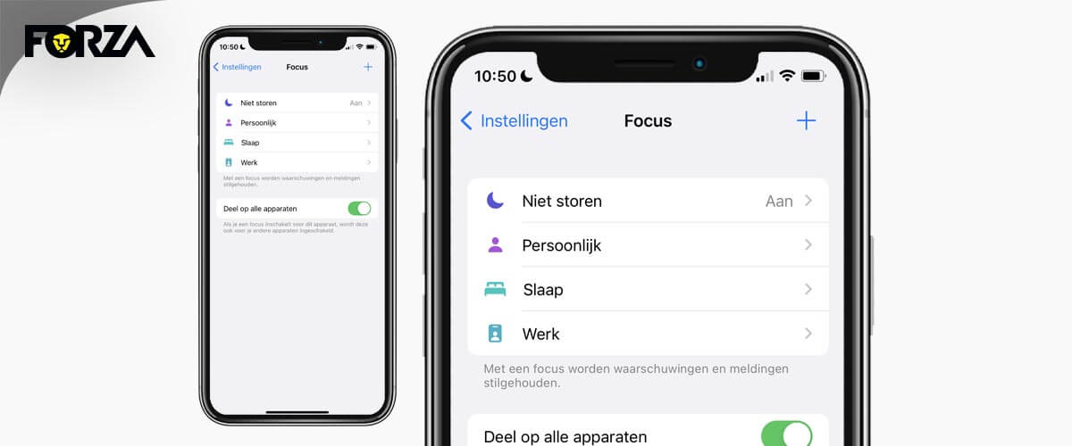 Ne pas déranger dans les paramètres