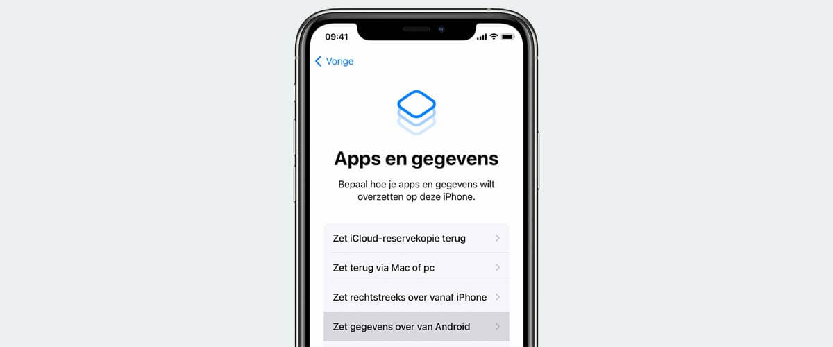 Android naar iOS