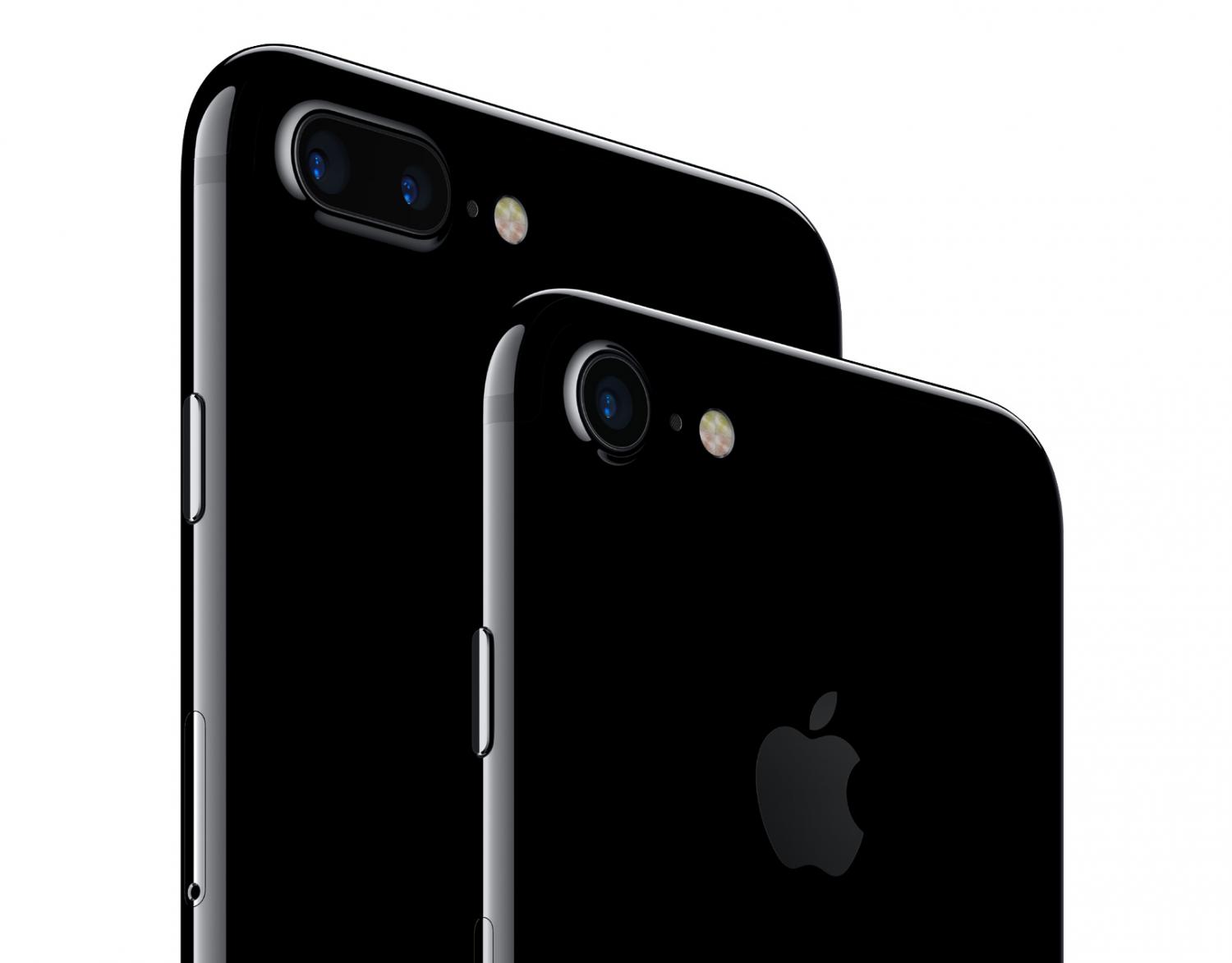 iPhone 7 en 7 Plus zwart