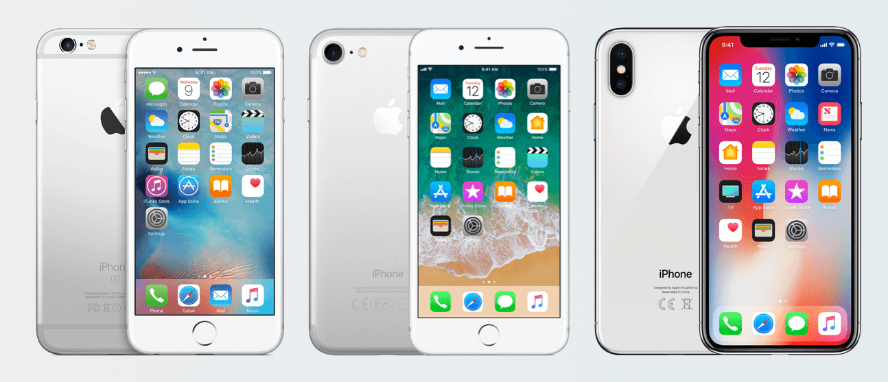 De iPhone 6S, iPhone 8 en de iPhone X: welke je kopen?