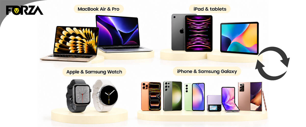 Macbook, iPad, Tablet, Samsung inruilen