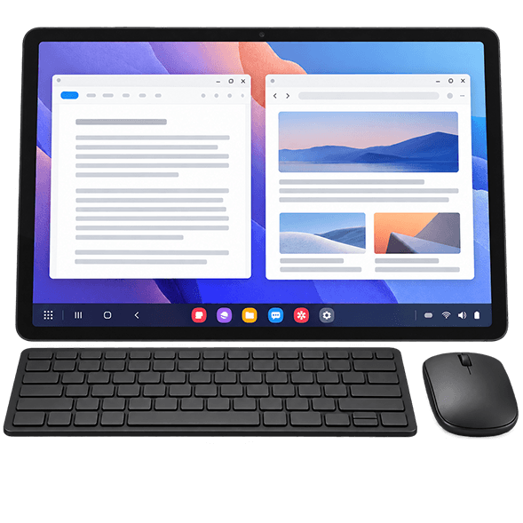 Werken als op een laptop met Samsung DeX