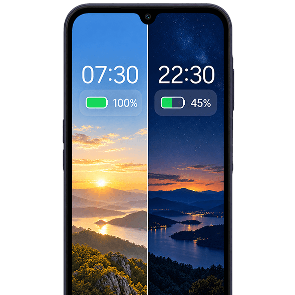 Batterij van 5000 mAh op beide modellen