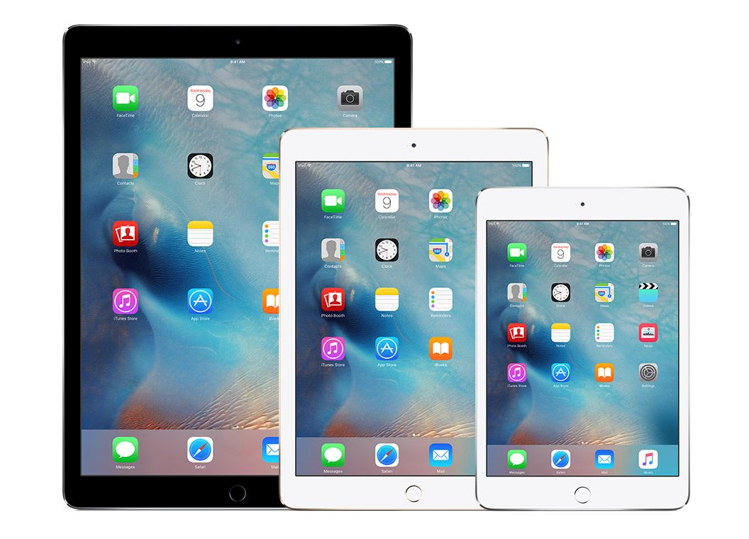 verschillende ipads